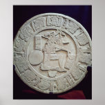 Mayan ball court marker, from Chinkultic Print