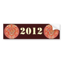 Mayan Calendar 2012 Design Bumper Sticker