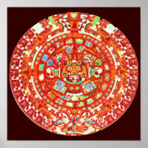 Mayan Calendar 2012 Design Poster Print