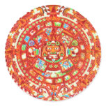 Mayan Calendar 2012 Design Sticker