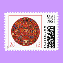Mayan Calendar 2012 - postage stamps stamps