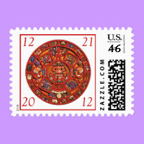 Mayan Calendar 2012 - postage stamps stamps