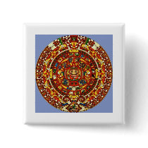 mayan calendar pinback buttons