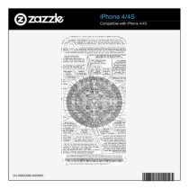Mayan calendar cell phone protector skins