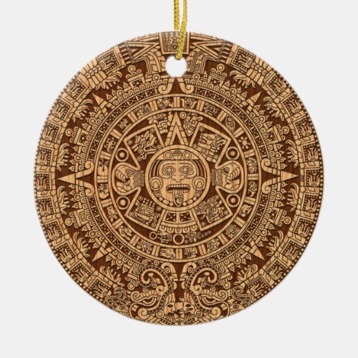 Mayan Calendar Ceramic Ornament Zazzle