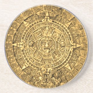 mayan calendar coaster