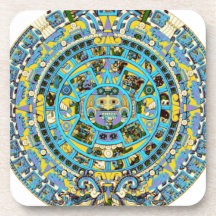 mayan calendar coaster