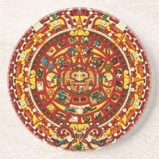 mayan calendar coaster