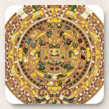 mayan calendar coasters
