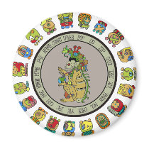 Mayan-calendar Death God Refrigerator Magnet