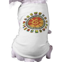 Mayan Calendar Design Pet Clothing