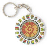 Mayan Calendar Design keychains