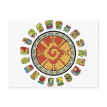 Mayan Calendar Design postcards