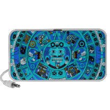 Mayan Calendar - Ending in 2012 - Customizable! Mp3 Speakers