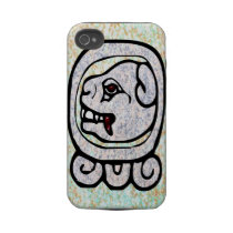 Mayan Calendar Glyph on Granite iPhone Case