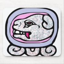 Mayan Calendar Glyph on Granite Mousepad