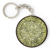 mayan calendar key chain