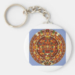 mayan calendar keychain