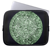mayan calendar laptop computer sleeves