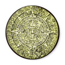 mayan calendar fridge magnet
