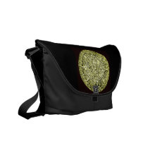 mayan calendar messenger bag
