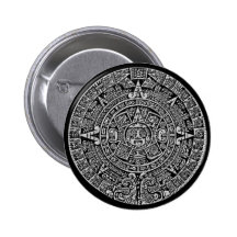 Mayan Calendar Pinback Buttons