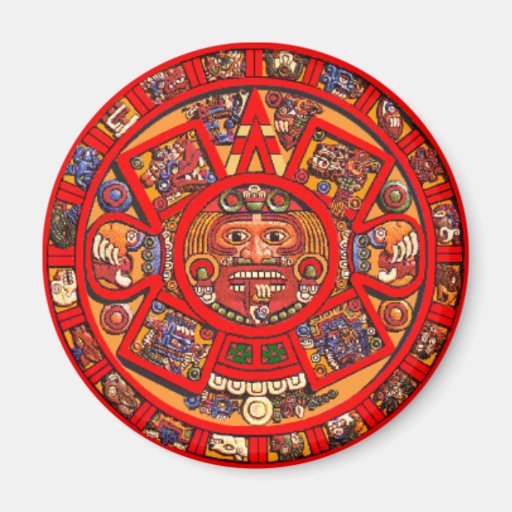 Mayan Calendar Refrigerator Magnets