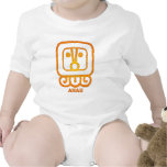 Mayan Calendar Sign - AHAU Baby Bodysuit
