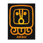 Mayan Calendar Sign Greeting Card - AHAU Post Cards