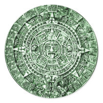 mayan calendar sticker