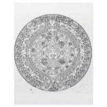 'Mayan Calendar Stone' Personalized Flyer