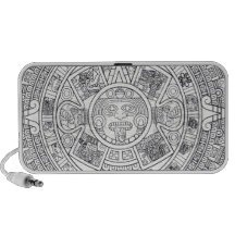 'Mayan Calendar Stone' iPod Speakers