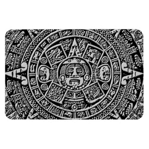 Mayan Calendar Vinyl Magnet
