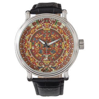 mayan calendar wrist watch