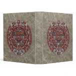 Mayan Calender Vinyl Binder