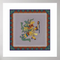 Mayan Codex Nuttall 1 Posters