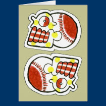 Mayan Death Symbol cards