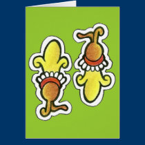 Mayan Flower Symbol cards