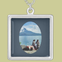 Mayan Girls at Lago Atitlan necklaces