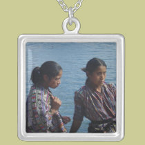 Mayan Girls at Lake Atitlan necklaces