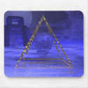 Mayan God Pryamid Temple and Crystal Skull mousepads by DragonCat Mayan God Pryamid Temple and Crystal Skull mousepads