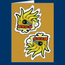 Mayan Grass Symbol v.1 cards