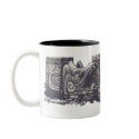 Mayan Hunab Ku with Rattlesnakes mug