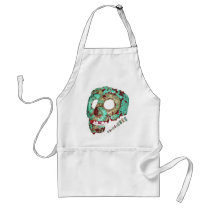Mayan Mask-2012 Aprons