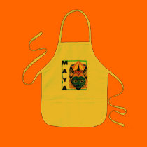 MAYAN MASK aprons