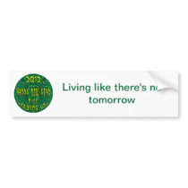 Mayan New Year Bumper Sticker
