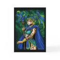 Mayan Priestess Greeting Card