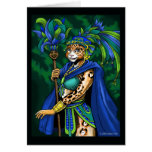 Mayan Priestess Greeting Card