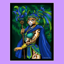 Mayan Priestess Postcard postcards