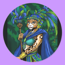 Mayan Priestess Sticker stickers